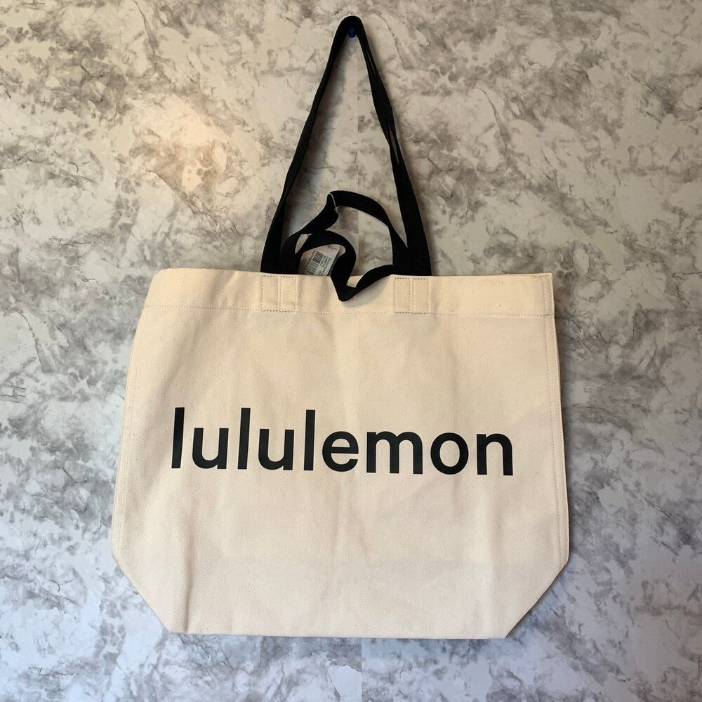 lululemon Double-Handle Canvas Tote Bag